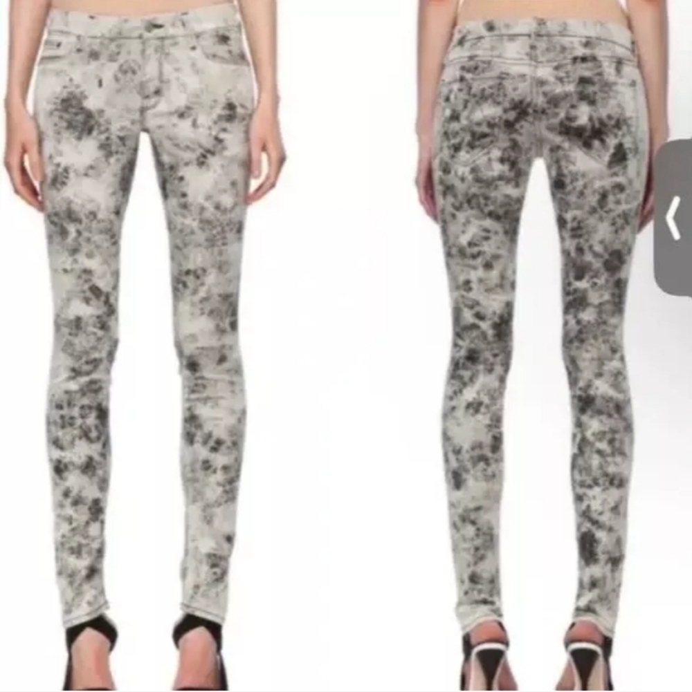 Mother the Looker Skinny Jean Rebel at Night